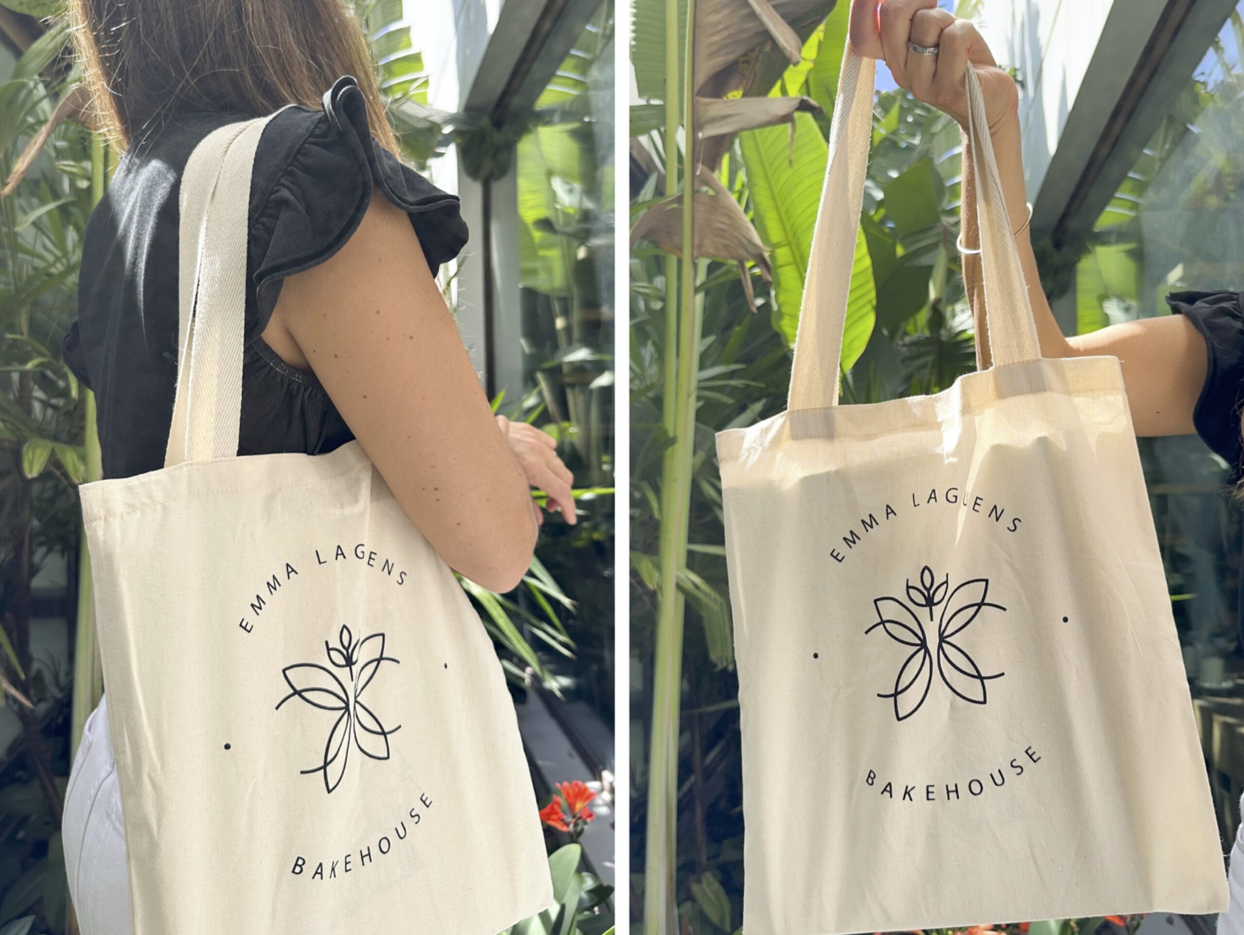 BOLSA DE TELA CON LOGO<br><span style="font-family: 'Spartan', sans-serif;font-size:13px;"><p>Chica: 30x35 cm - $7.000 | Grande: 35x42 cm - $9.000 (Por unidad.)</p><b></b></span>